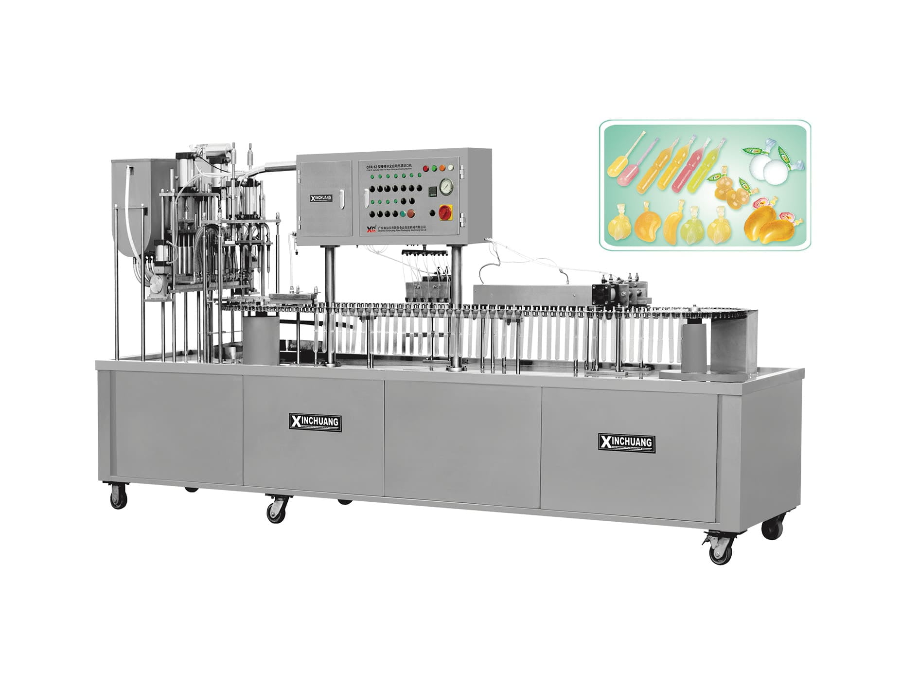 Semi-Automatic Ice Pop Machine