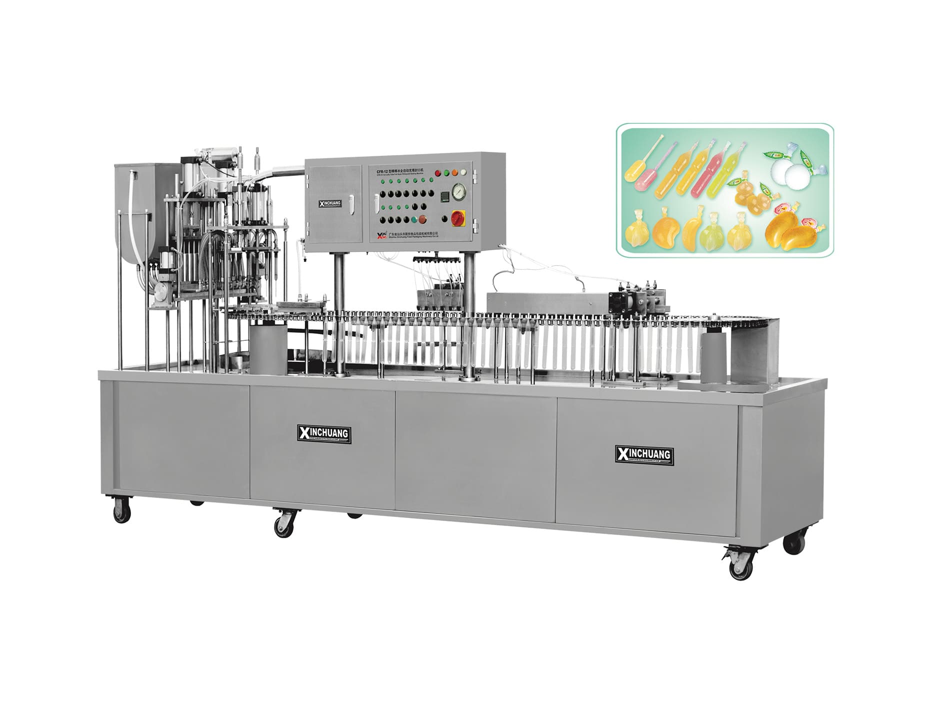 Semi-Automatic Ice Pop Machine