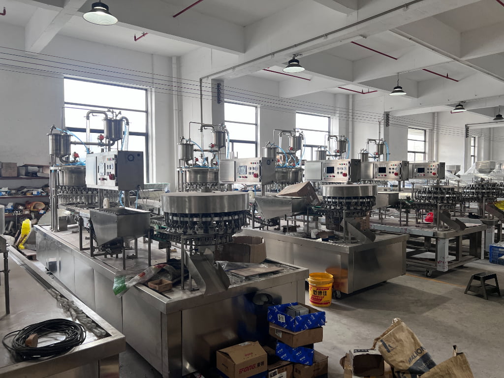 ice stick filling and sealing machine factory overview
