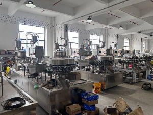 ice stick filling and sealing machine factory overview