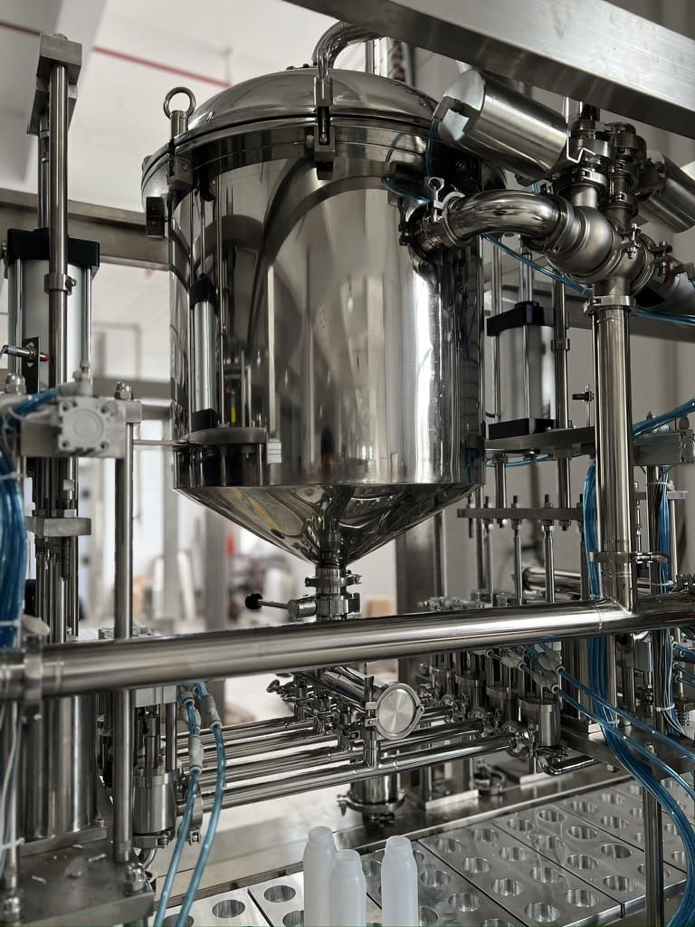 A graph showing increased production uptime and reduced cleaning costs over time.