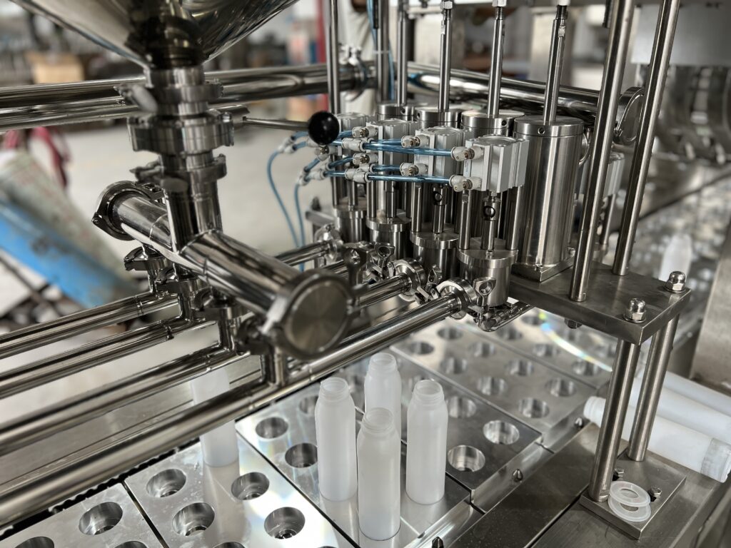 High-precision cup filling machine reducing waste