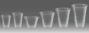 cup in different size